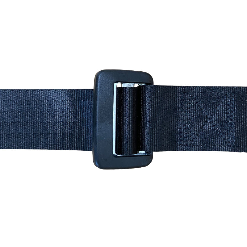 Universal Black 4 Point Buckle Racing Seat Belt Harness Nylon