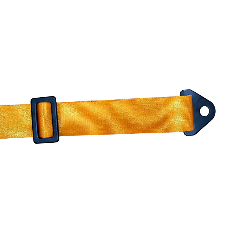 Universal Orange 2" 4 Point Buckle Racing Seat Belt Harness Nylon