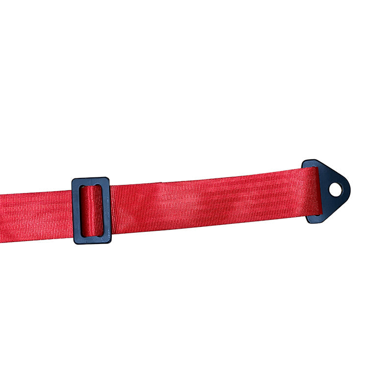 Universal Red 4 Point Buckle Racing Seat Belt Harness Nylon