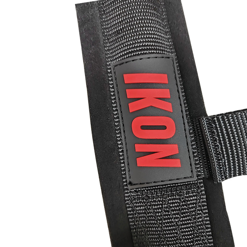 Universal 2" Wide 4 Point Buckle Racing Seat Belt Harness Nylon Black