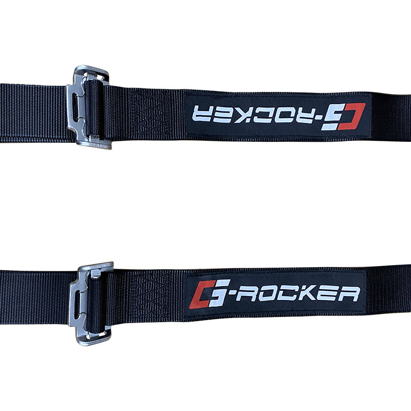 Universal 4 Point Cam-Lock Black Racing Harness Seat Belt Nylon