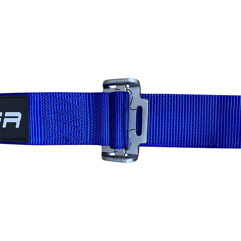 Universal 4 Point Cam-Lock Blue Racing Harness Seat Belt Nylon