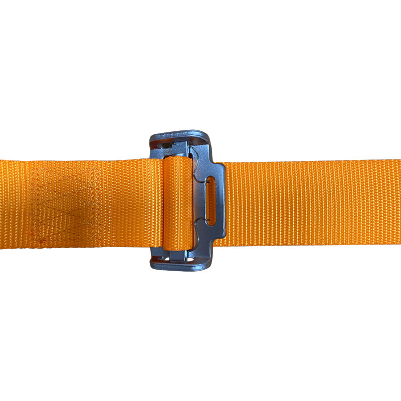 Universal 4 Point Cam-Lock Orange Racing Harness Seat Belt Nylon