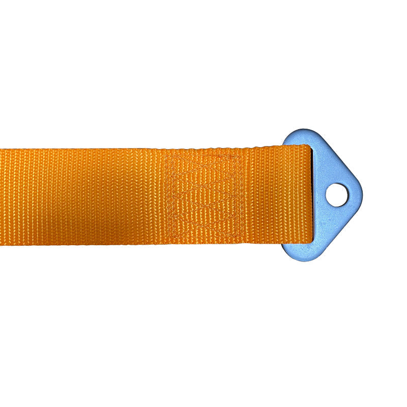 Universal 4 Point Cam-Lock Orange Racing Harness Seat Belt Nylon