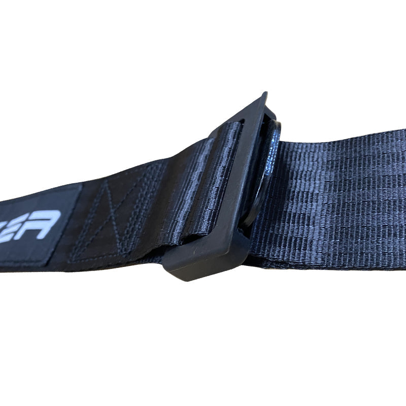 Universal 4 Point Buckle Black Racing Harness Racing Seat Belt Nylon