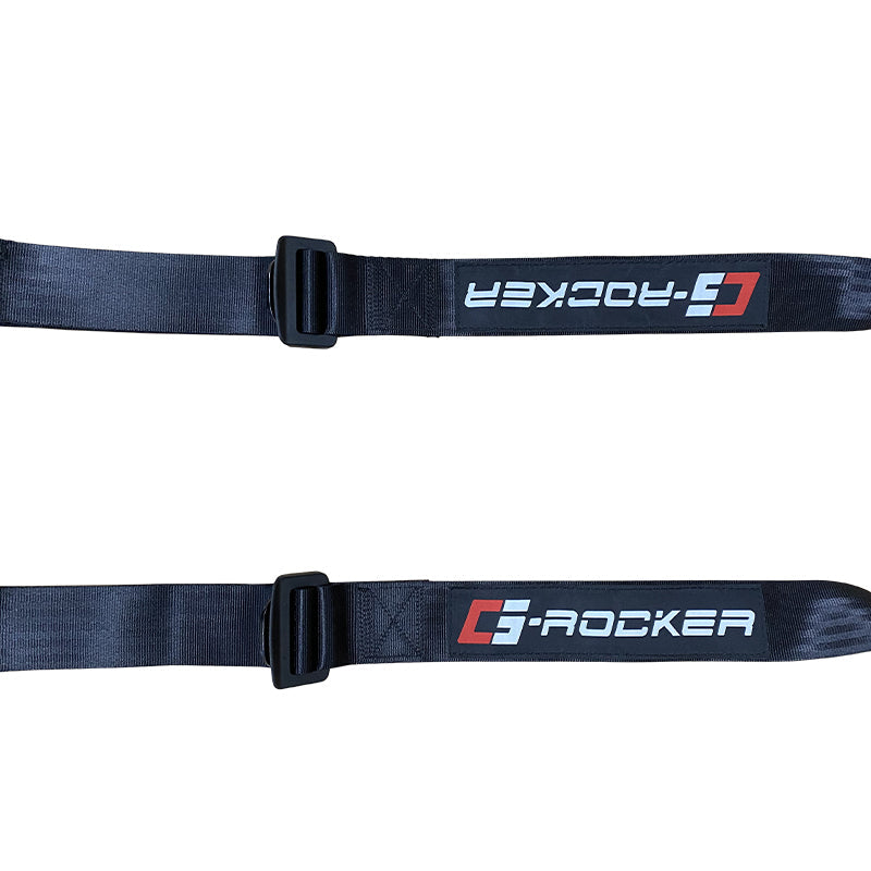 Universal 4 Point Buckle Black Racing Harness Racing Seat Belt Nylon