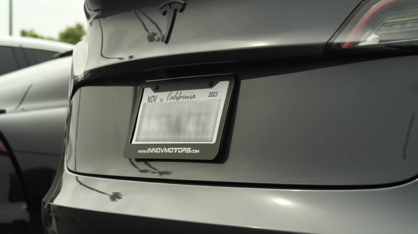 Aluminum License Plate Frame