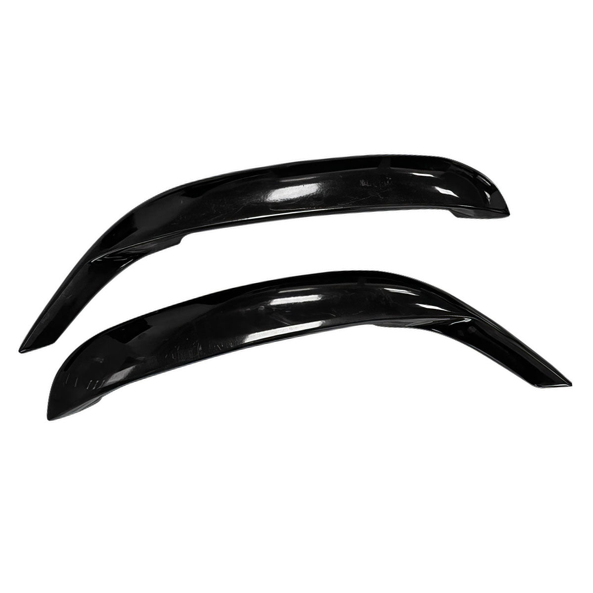 2011-2023 Dodge Charger IKON1 Style Side Fin Vents Gloss Black ABS