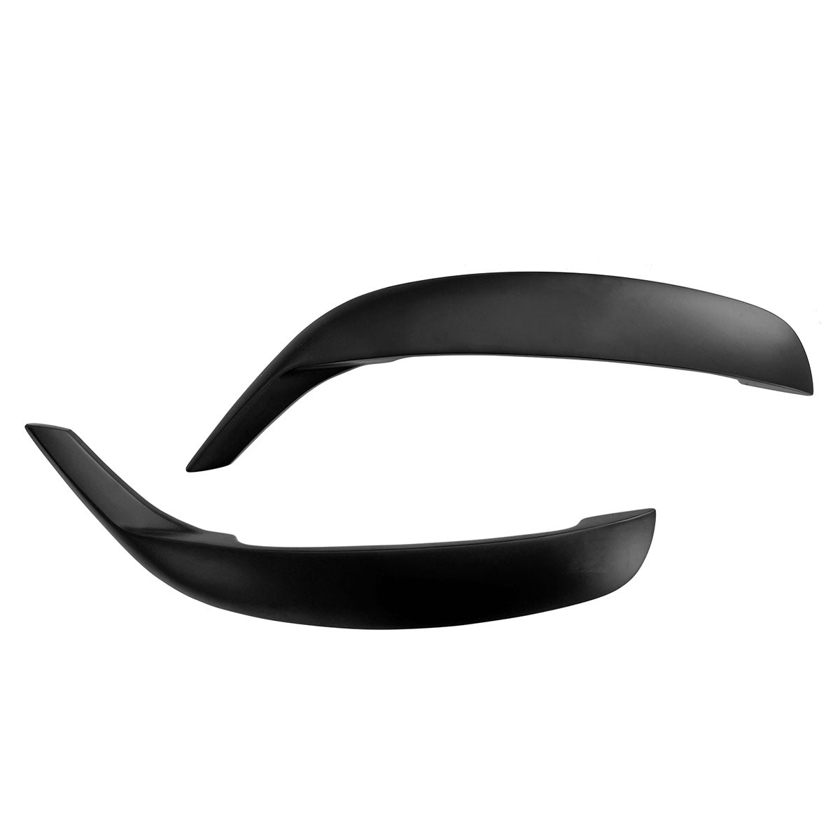 2011-2023 Dodge Charger IKON1 Style Side Fin Vents Matte Black ABS