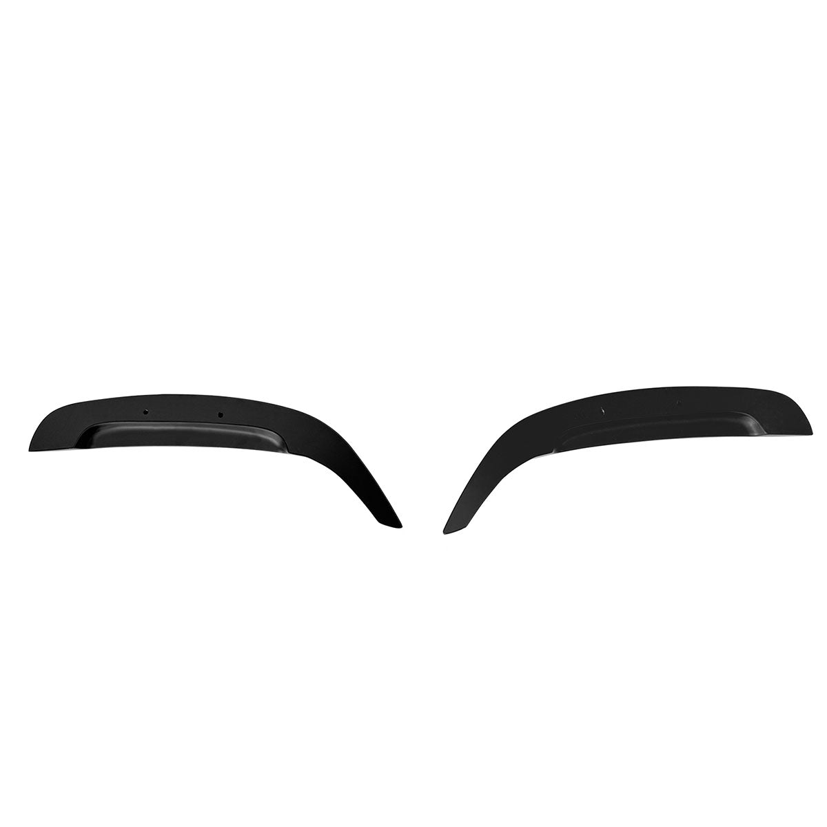 2011-2023 Dodge Charger IKON1 Style Side Fin Vents Matte Black ABS