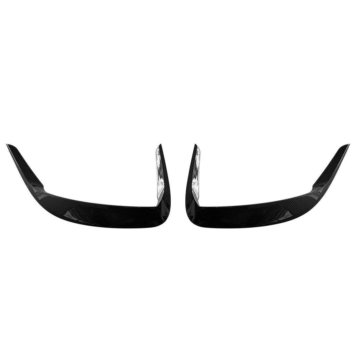 2015-2023 Dodge Charger IKON2 Side Fin Vents Carbon Fiber Print ABS