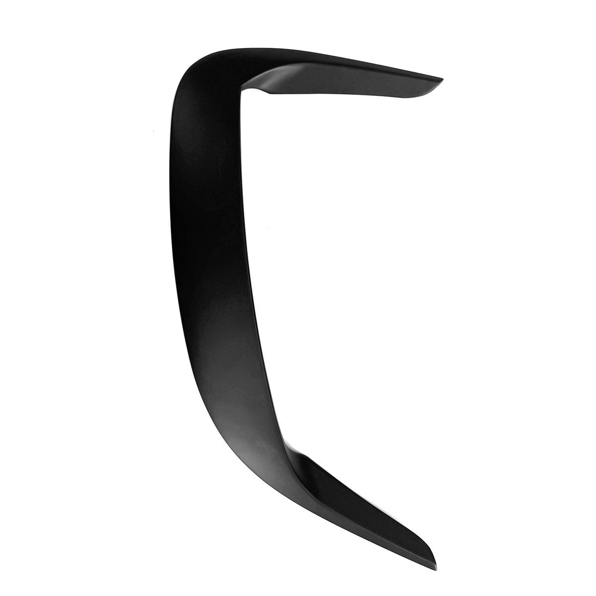 2015-2023 Dodge Charger IKON2 Style Side Fin Vents Matte Black ABS