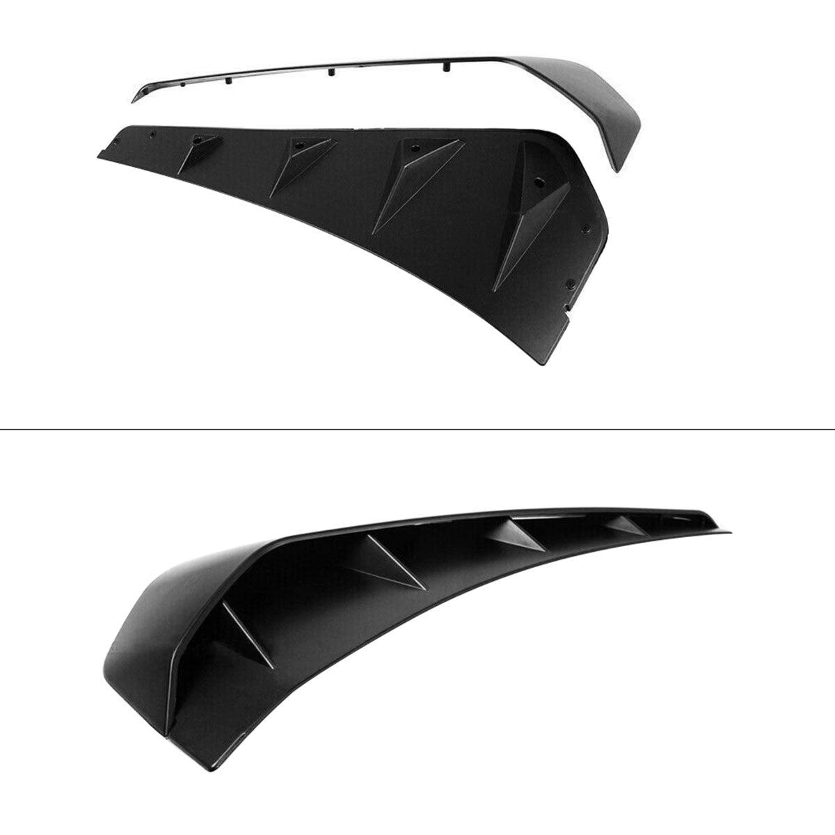 2016-2021 Honda Civic 10th TR Style Unpainted Side Fender Scoop PP