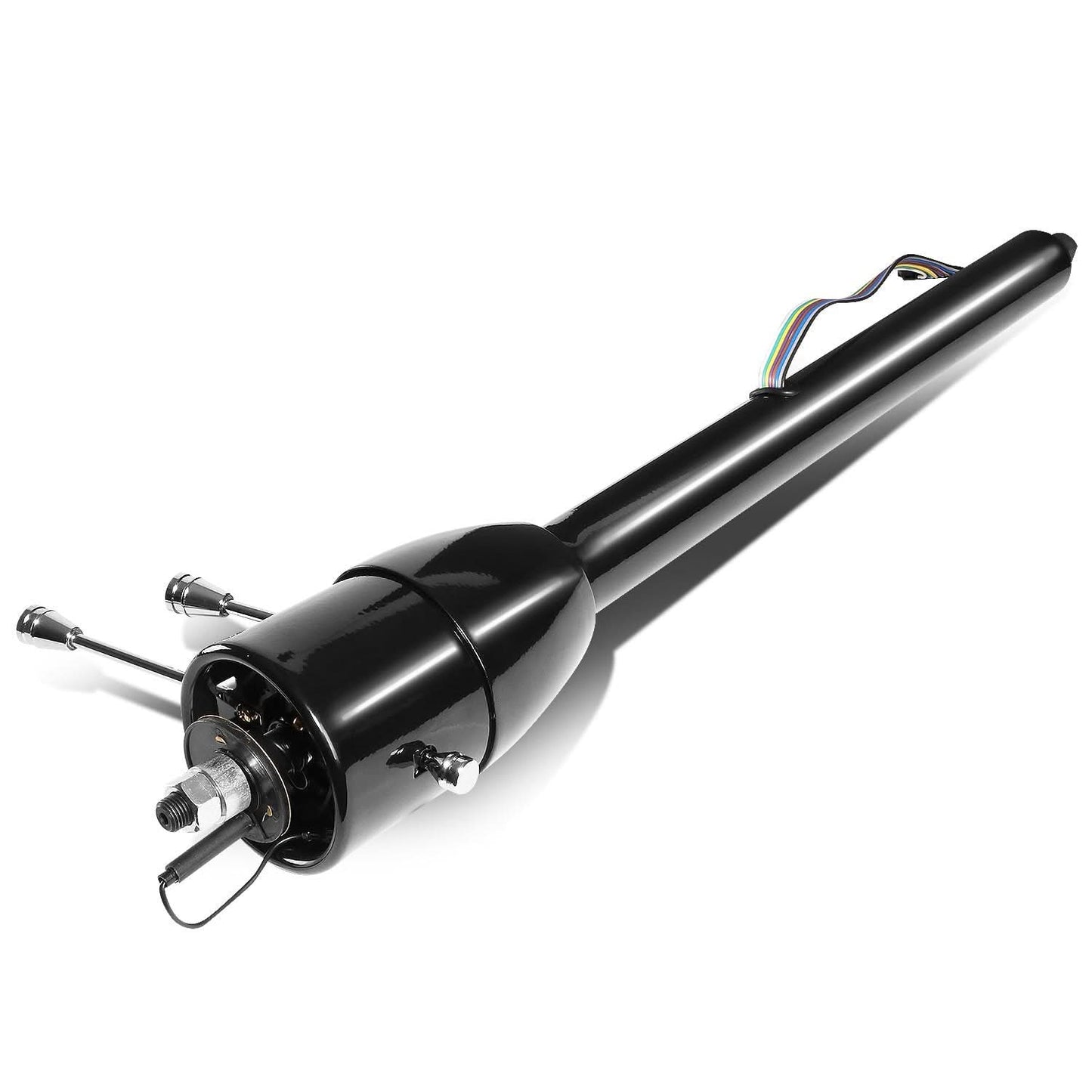 Manual Steering Wheel Column 28 Inch Black