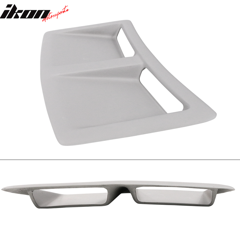 2015-2021 Subaru WRX STi S207 Style Unpainted Rear Side Bumper FRP