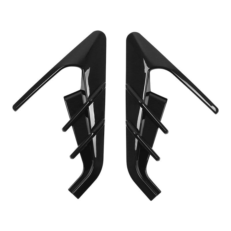 2024 Tesla Model 3 V1 Style Gloss Black Side Camera Flank Cover Trim