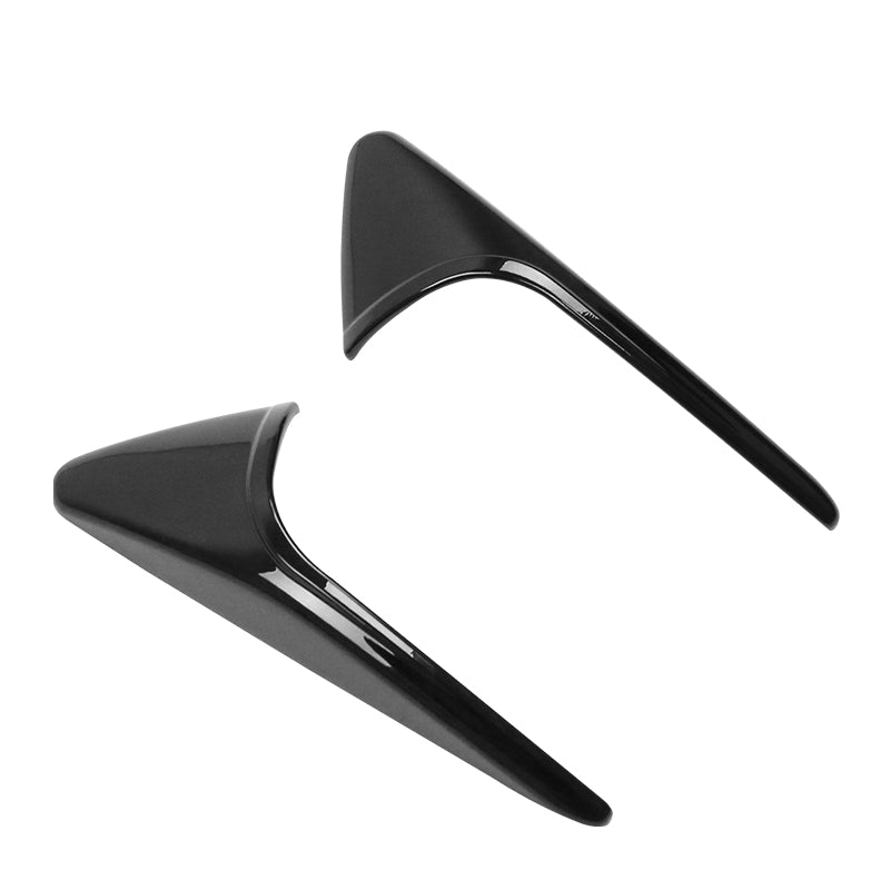 2024 Tesla Model 3 V2 Style Gloss Black Side Camera Flank Cover Trim