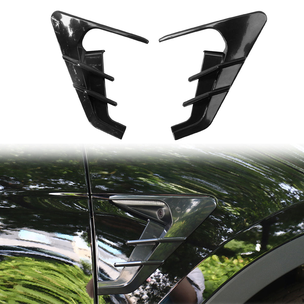 2021-2023 Tesla Model 3 2020-2022 Y Side Camera Cover Trim ABS