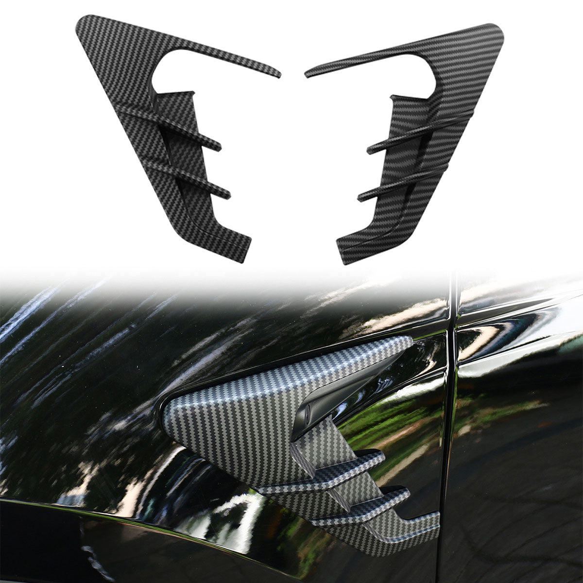 2021-2023 Tesla Model 3 2020-2022 Y Side Camera Cover Trim ABS