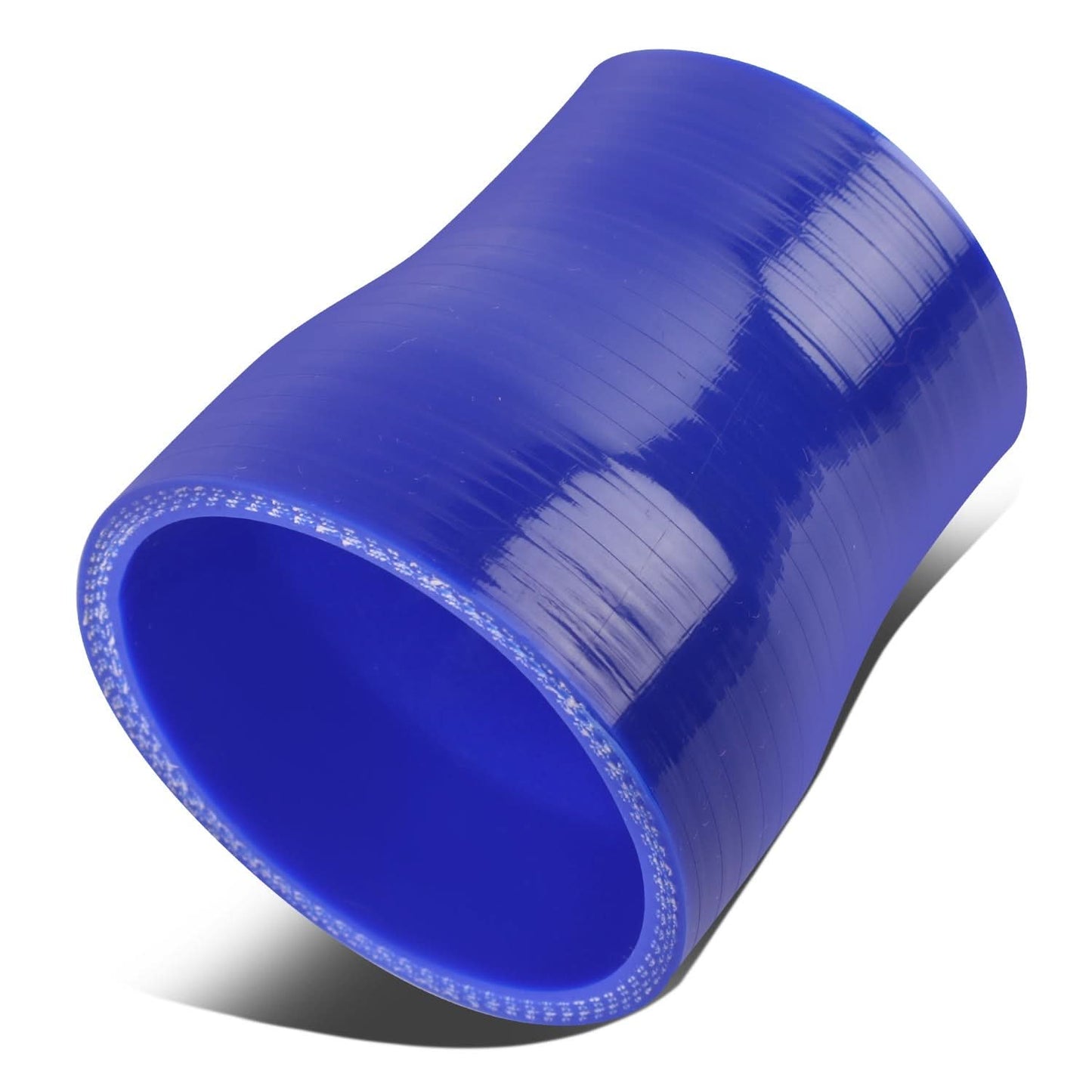 2.00" to 2.50" Silicone Reducer Hose - 3-Ply Blue