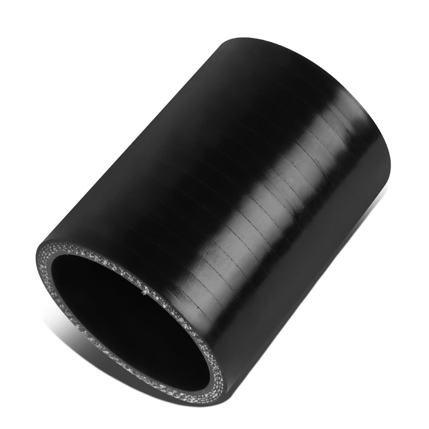 2.00" 3-Ply Silicone Hose Straight Black
