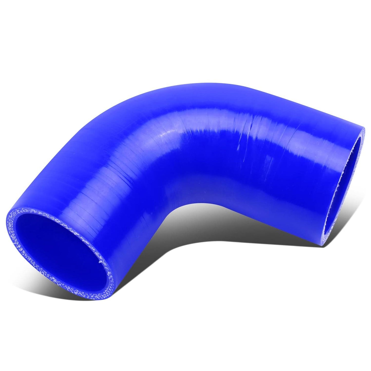 2.25" 90 Degree Silicone Hose - 3-Ply Blue