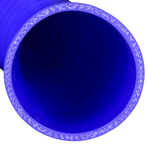 2.75" to 3.00" 45 Degree Reducer Silicone Hose 3-Ply Blue