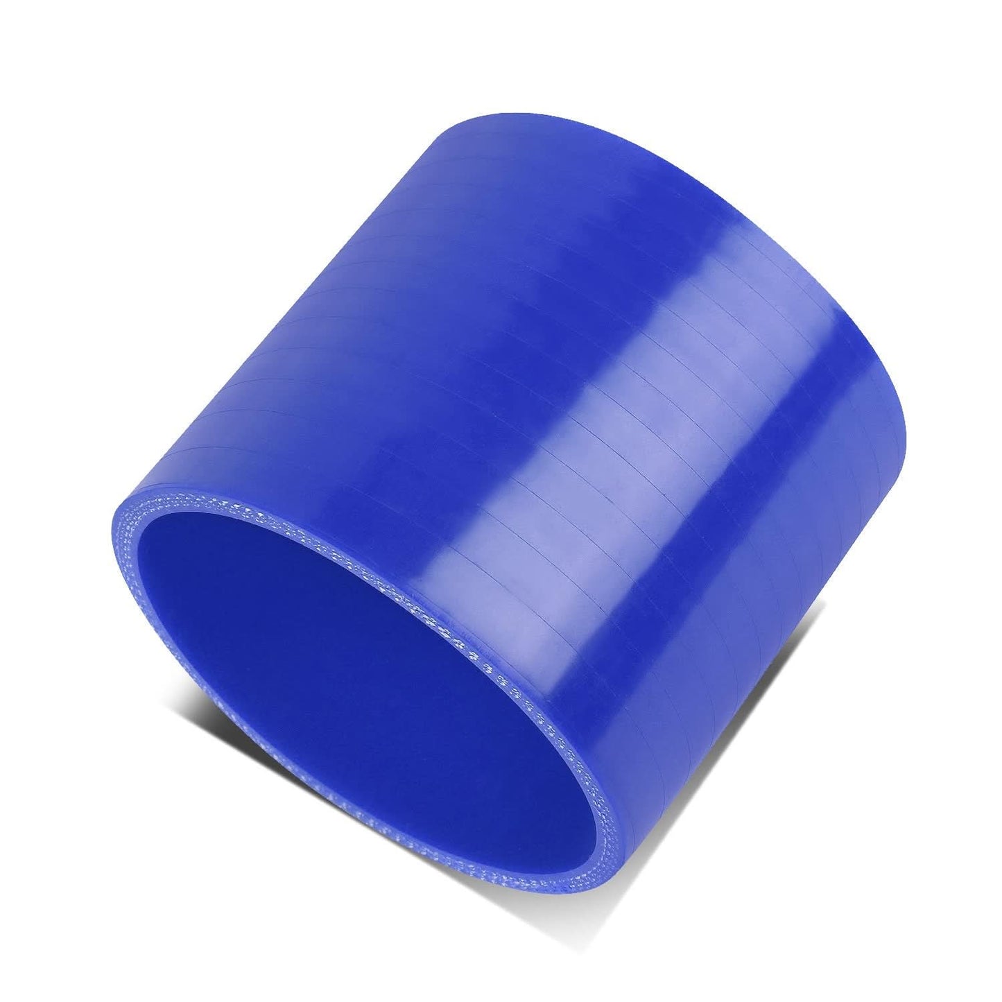 3.00" Blue Silicone Hose - 3-Ply Straight