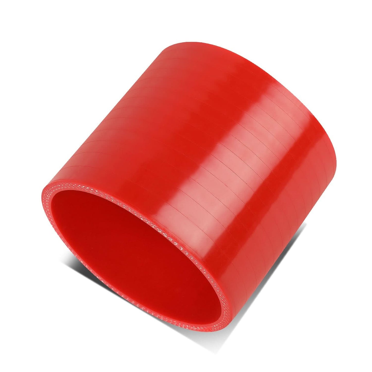 3.00" Red Silicone Hose - 3-Ply Straight
