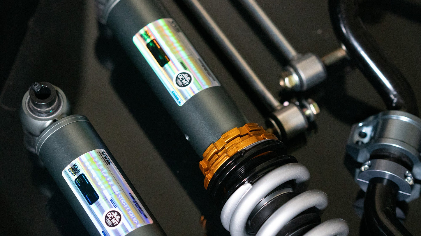 Mercedes R230 32-Way Adjustable coilover conversion kit with optional sway bars and power steering (SL 280, SL 350, SL 500, SL 55, SL 550, SL 63, SL 600, SL 65)