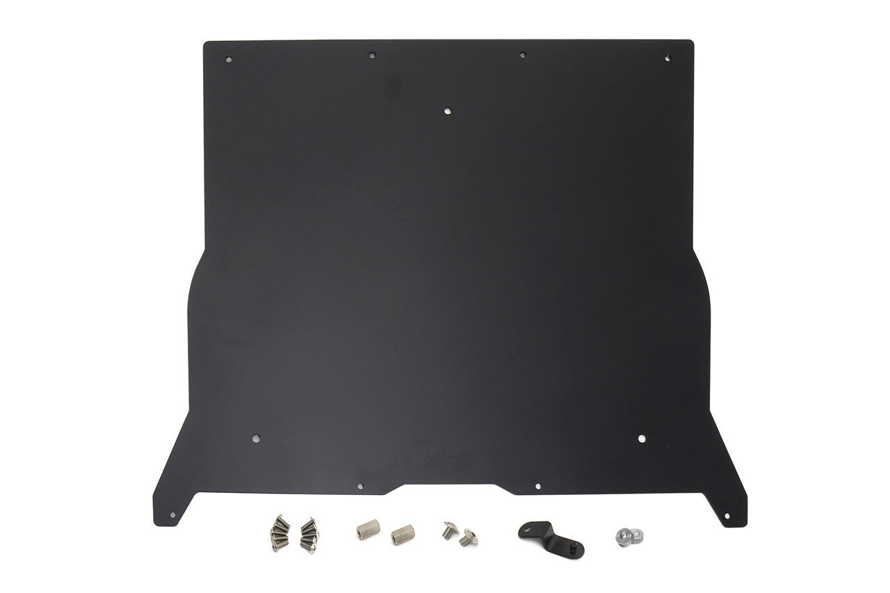 HPS Black Aluminum Skid Plate Undertray Protection Shield Tesla 2017-2023 Model 3