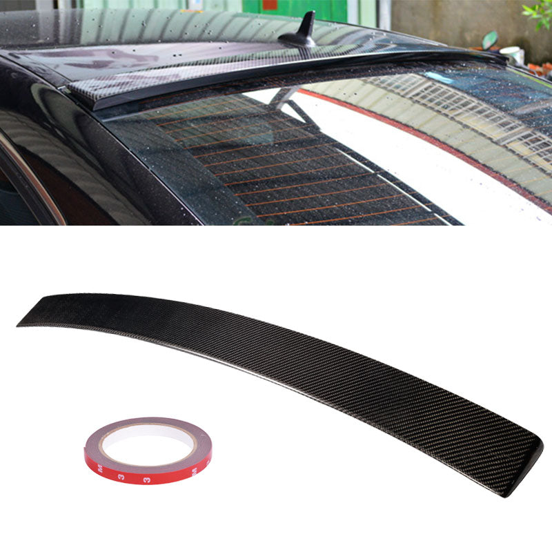 2012-2015 Benz C Class W204 Coupe C204 2DR Roof Spoiler Carbon Fiber