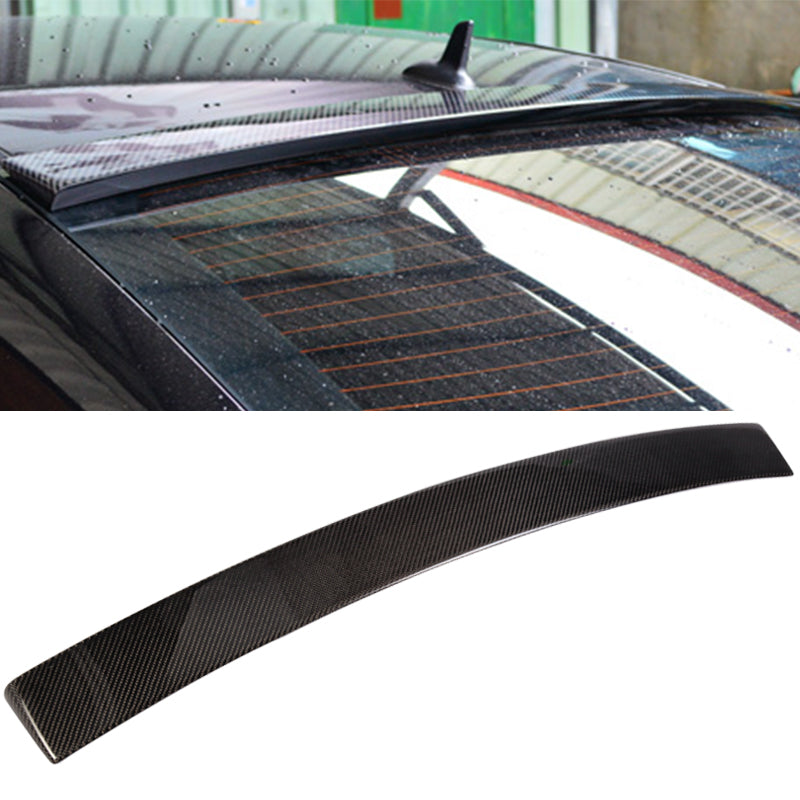 2012-2015 Benz C Class W204 Coupe C204 2DR Roof Spoiler Carbon Fiber
