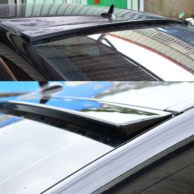 2012-2015 Benz C Class W204 Coupe C204 2DR Roof Spoiler Carbon Fiber