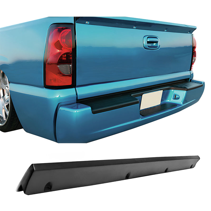 2007-2014 Chevrolet Silverado Tailgate Molding Cap Spoiler Cover PU