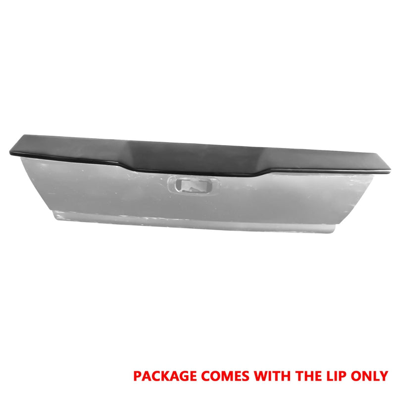 1999-2006 Chevrolet Silverado MDA 3P Style Black Trunk Spoiler PU