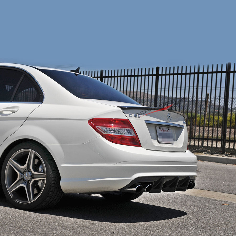 2008-2014 Mercedes Benz C-Class W204 AMG Style Trunk Spoiler