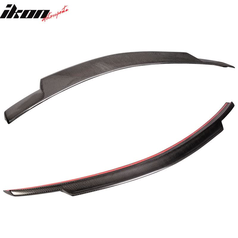 2008-2014 Benz C-Class W204 AMG Style Roof Trunk Spoiler Carbon Fiber