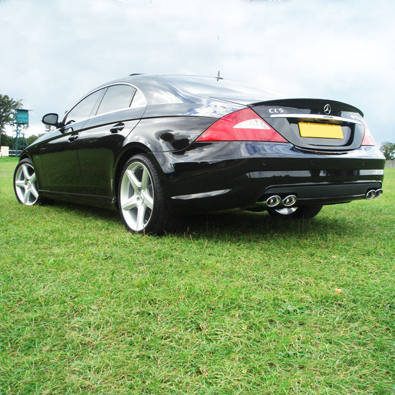 2005-2010 Mercedes Benz CLS-Class W219 Sedan A Style Trunk Spoiler CF