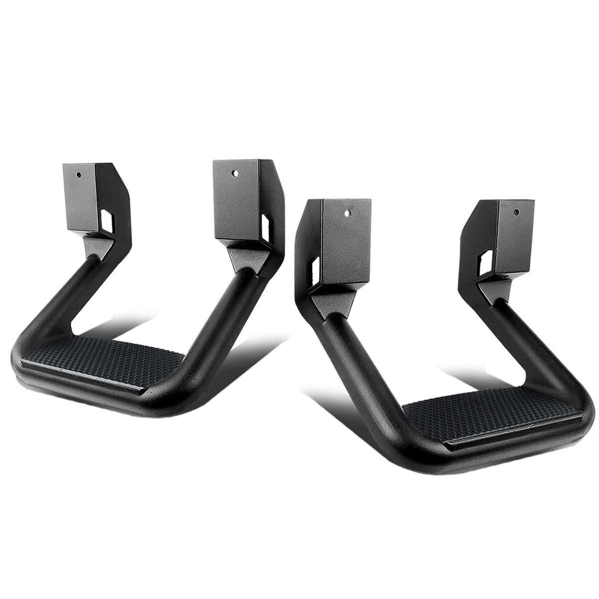 Aluminum Side Steps - 2 Piece Set - Black