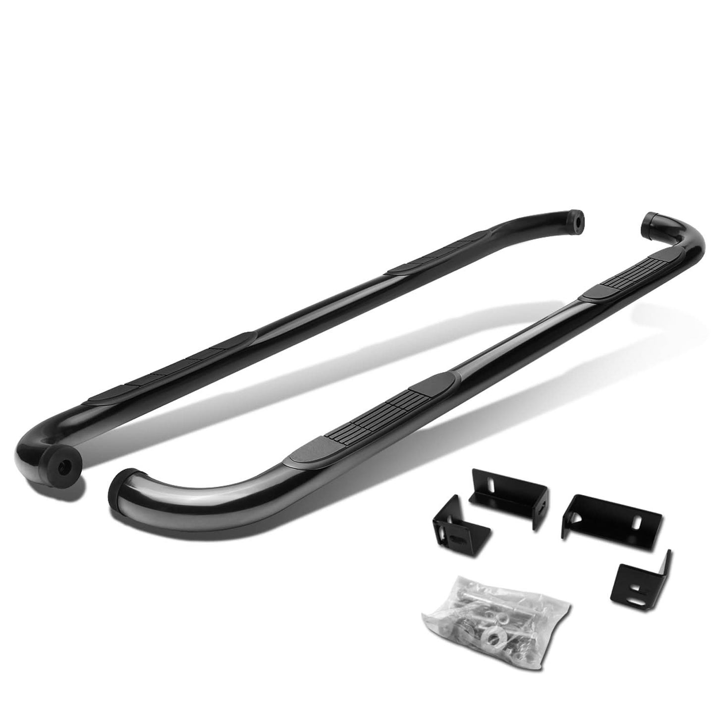 04-14 Chevrolet Colorado / GMC Canyon 3" Round Nerf Bars - Black