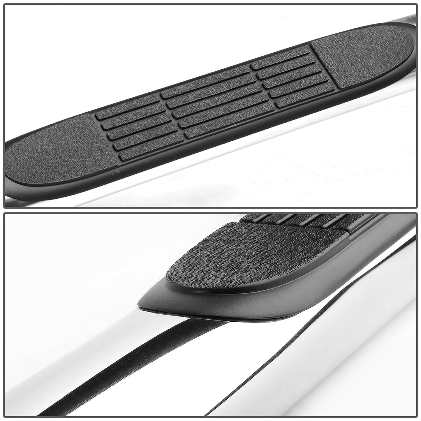 2015-2024 Chevrolet Colorado GMC Canyon 3" Round Nerf Bars - Silver