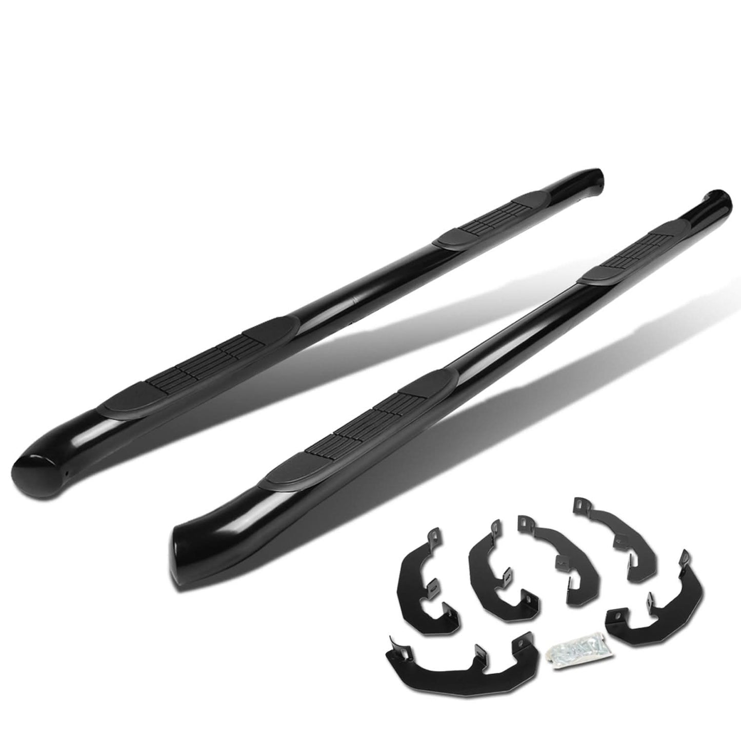 2019-2020 Chevrolet Silverado GMC Sierra 3" Nerf Bars - Black