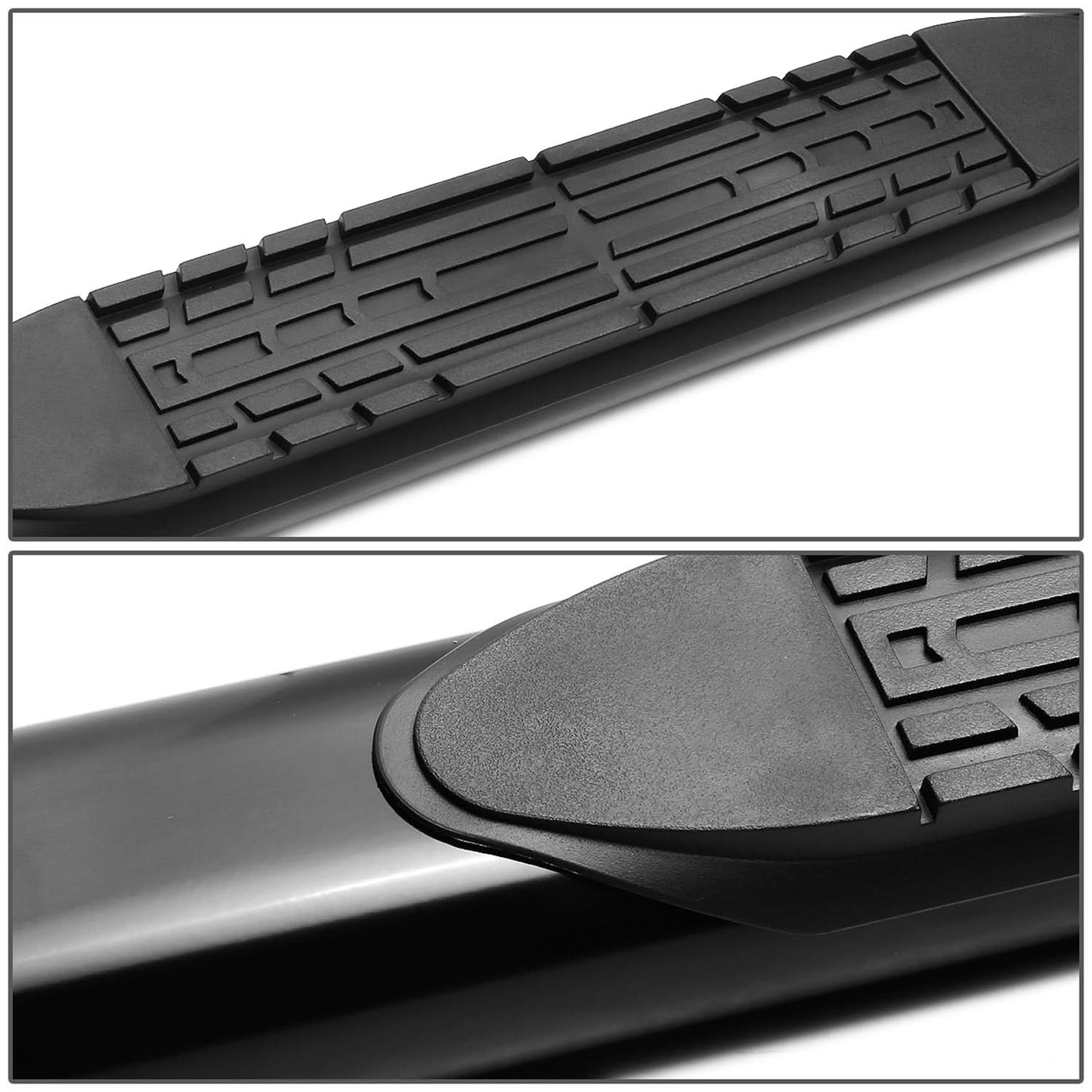 99-14 Chevrolet Silverado GMC Sierra 4" Oval Nerf Bars - Black