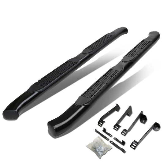02-09 Dodge Ram 4" Oval Nerf Bars - Black