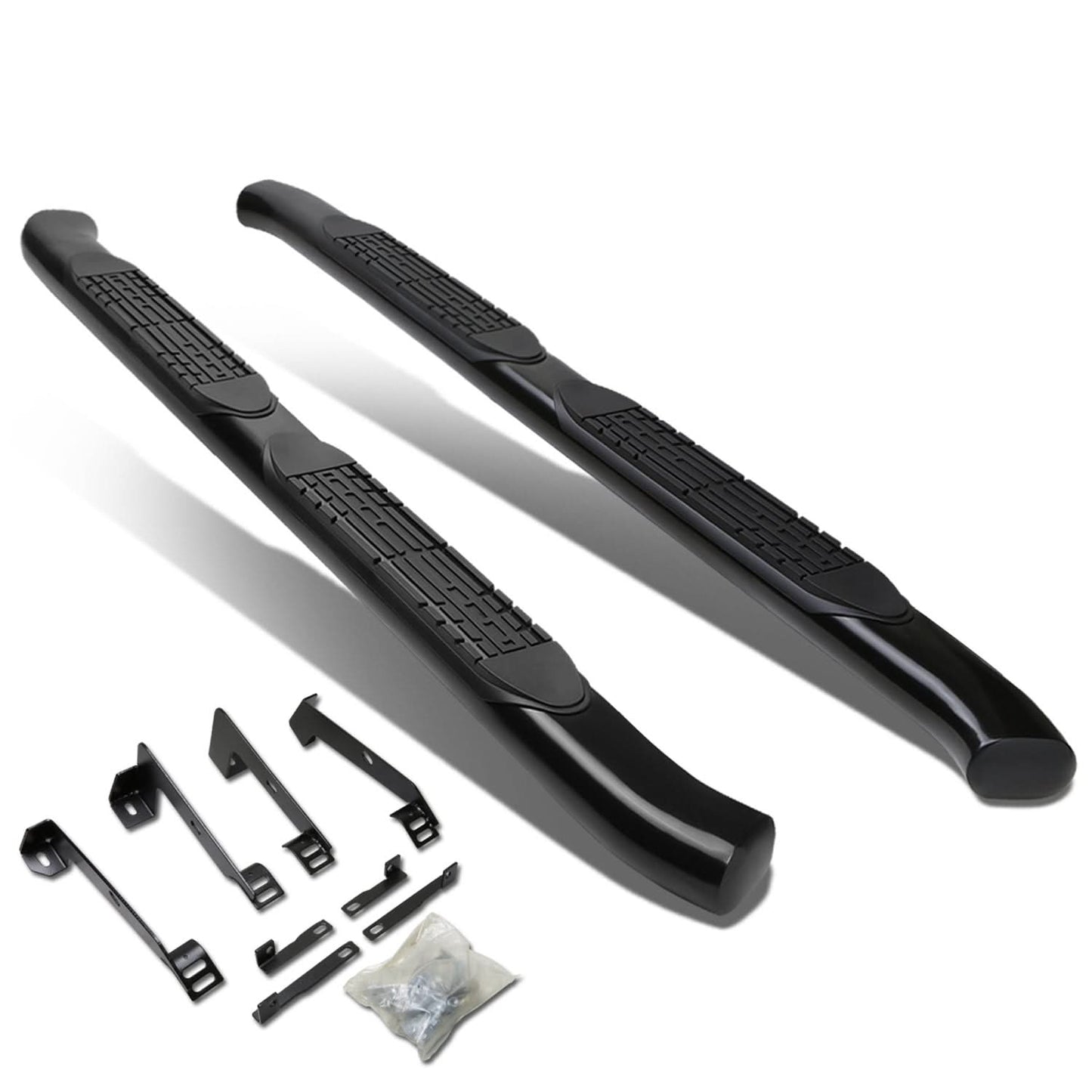02-09 Dodge Ram 4" Oval Nerf Bars - Black