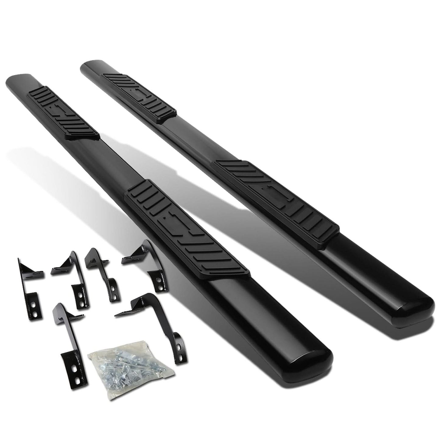 09-16 Dodge Ram 5" Oval Nerf Bars - Quad Cab - Black