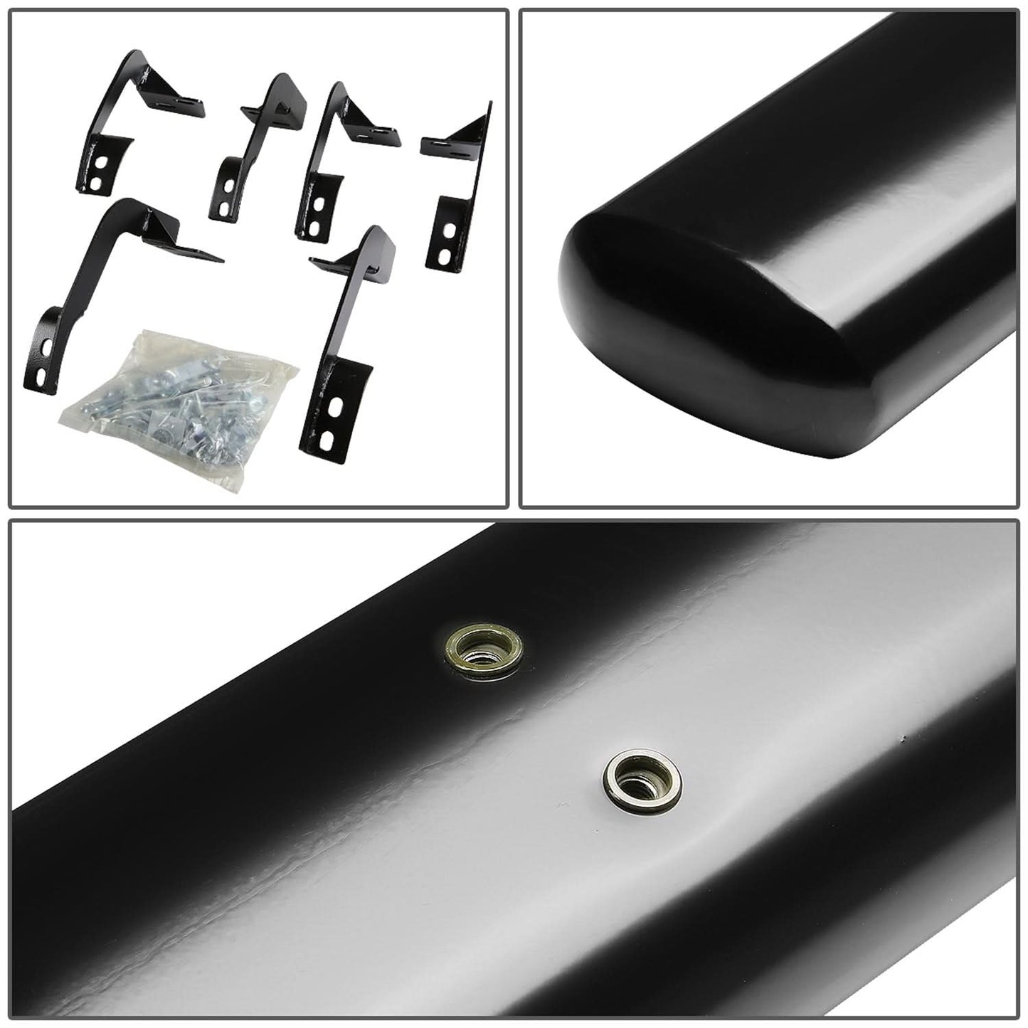 09-16 Dodge Ram 5" Oval Nerf Bars - Quad Cab - Black