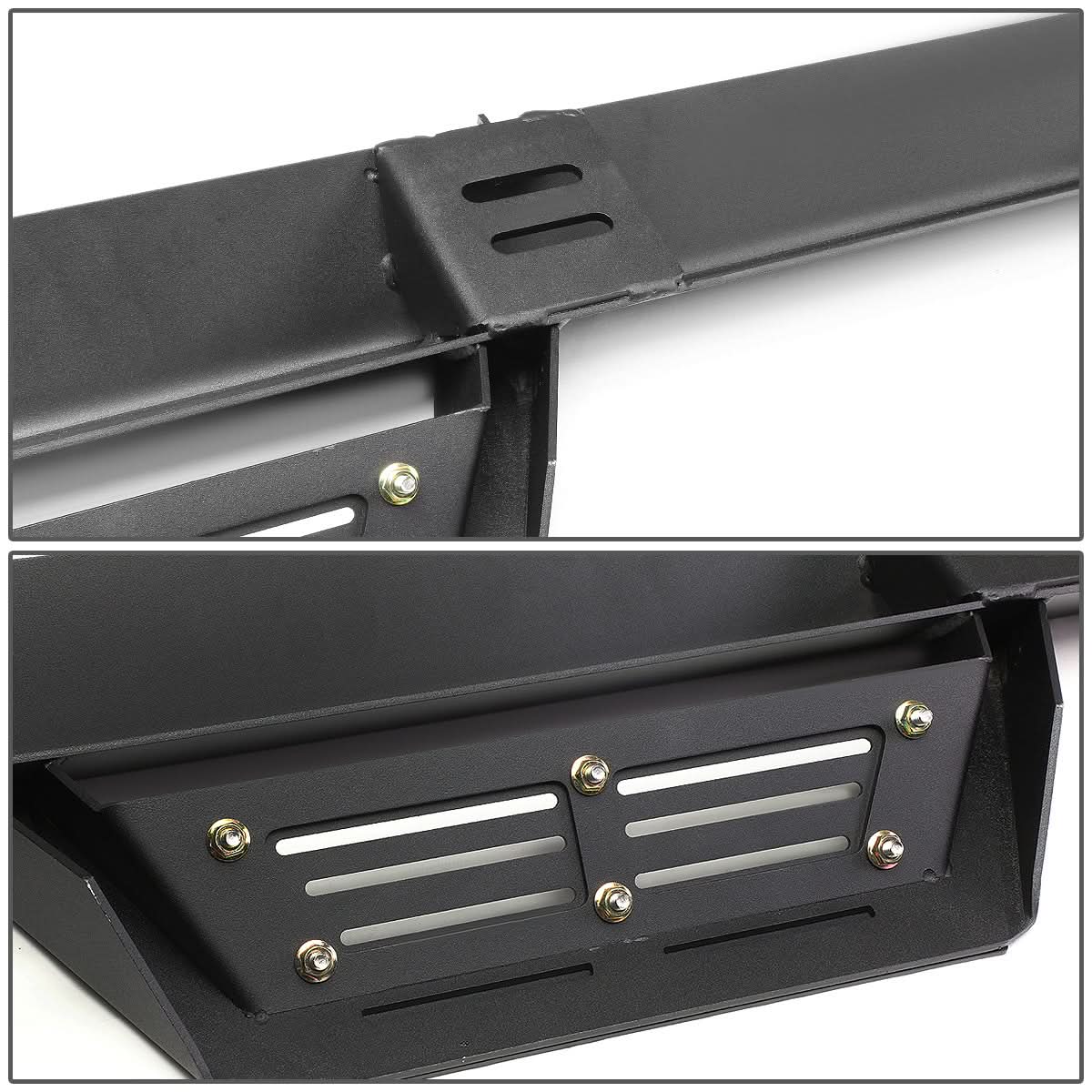2015-2017 Ford F150 Extended Cab Step Down Nerf Bars - Black