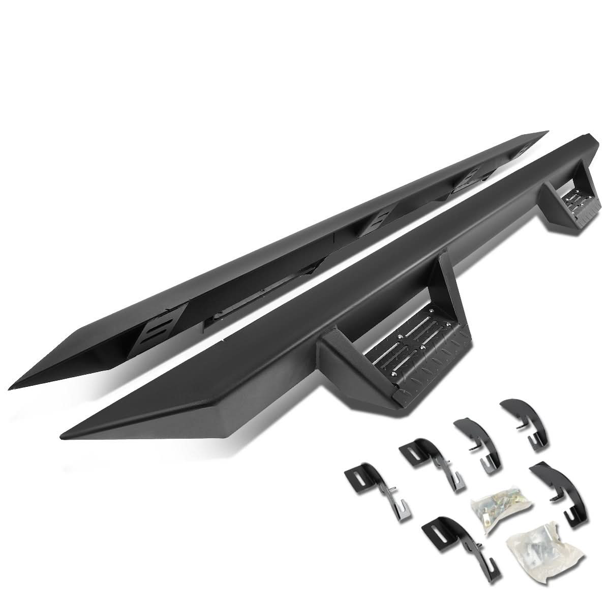 2015-2024 Chevrolet Colorado Step Down Nerf Bars - Extended Cab